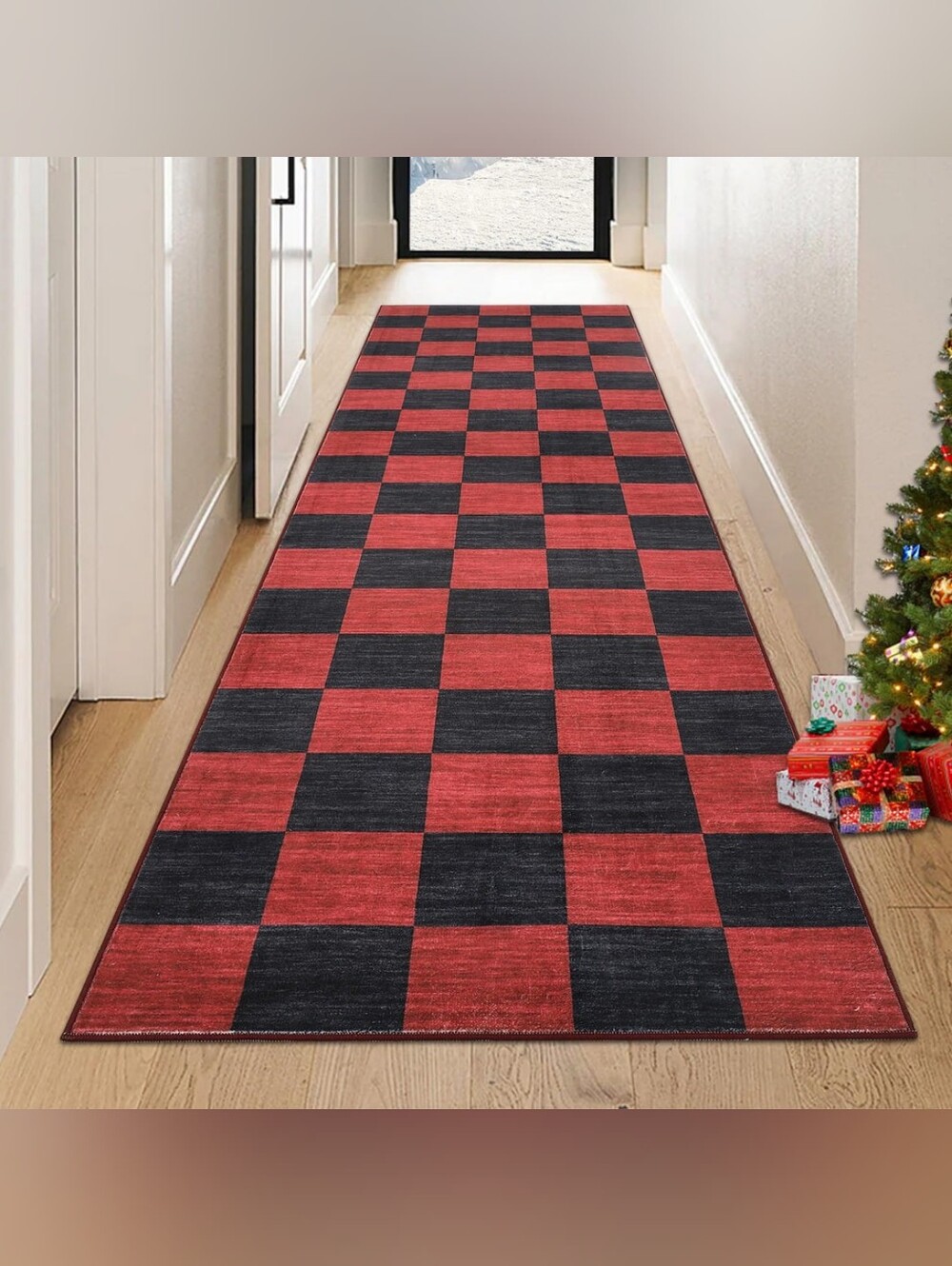 Holiday/Buffalo Plaid Area Rug